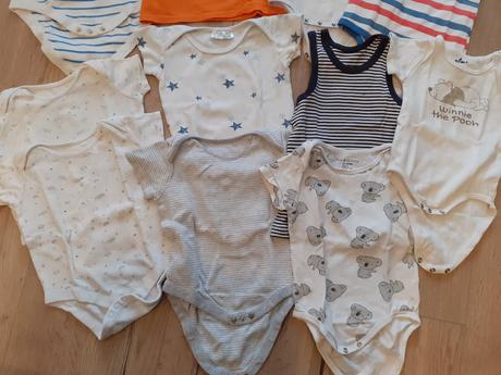 Body,tricka kratky rukav 74/80, f&f,74