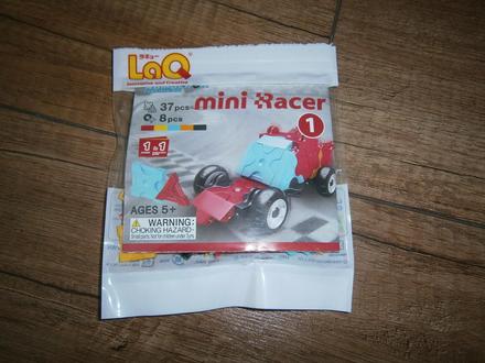 Laq hamacron constructor mini racer červený,