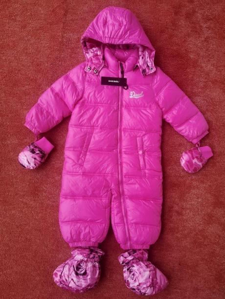 Diesel dievčenský zimný overal veľkosť 2 roky, diesel,92