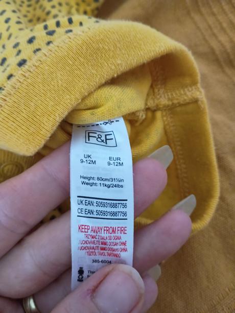 Set body a šaty 74/80, f&f,74