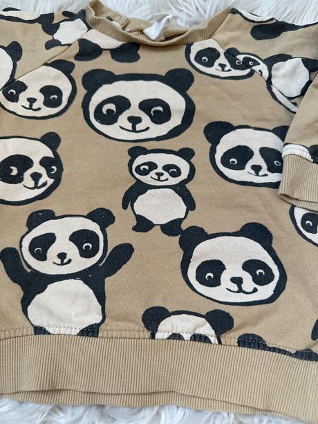 Mikina panda h&m, h&m,92