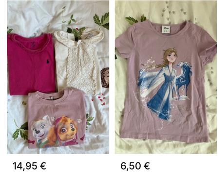 Balík oblečenia dievča 116, 104–116