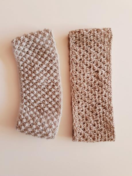 Ručne štrikované čelenky - nové, 