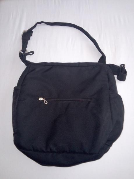 Čierna taška na kočík top stav, 