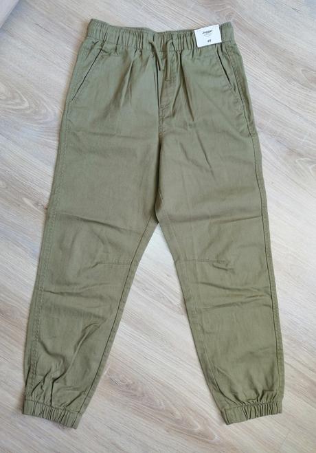 Bavlnené joggery h&m, 2ks nove, h&m,140