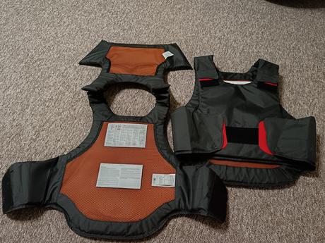 Detské jazdecké ochranné vesty, 