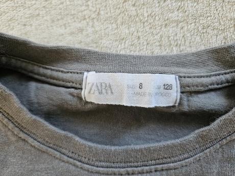 Tričko s dlhým rukávom zara 128, zara,128