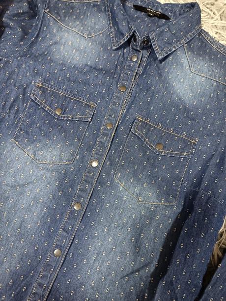 Riflová vzorovaná košeľa, reserved,34