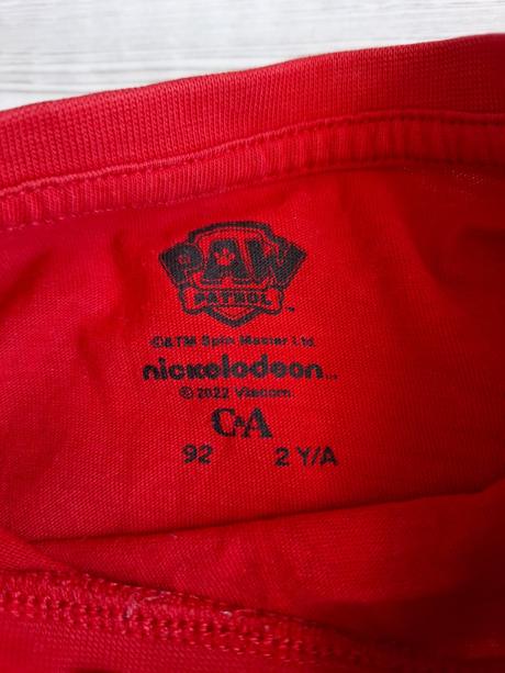 Tričko labková patrola, c&a,92