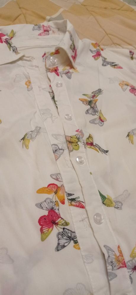 Blúzka mākkučká motyliky, s