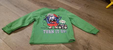 Mikina na na zimu hrubá monster, 116