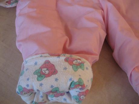 Zateplené nohavice na traky, 68