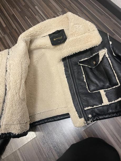 Štýlová čierna bunda, m