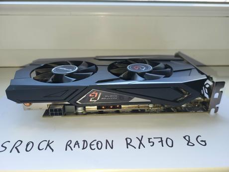 Asrock grafická karta phantom gaming x radeon rx57, 