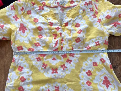 Ľanové šaty v štýle 70. rokov, 40