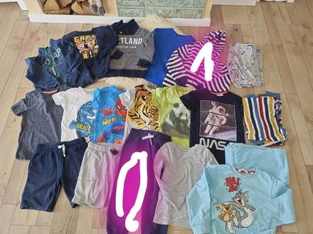 Veľký balík oblečenia, 104–116