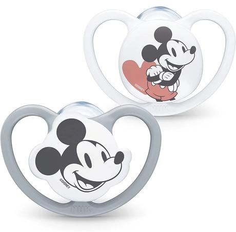 Nuk silikónový cumlík space disney mickey & minnie, nuk
