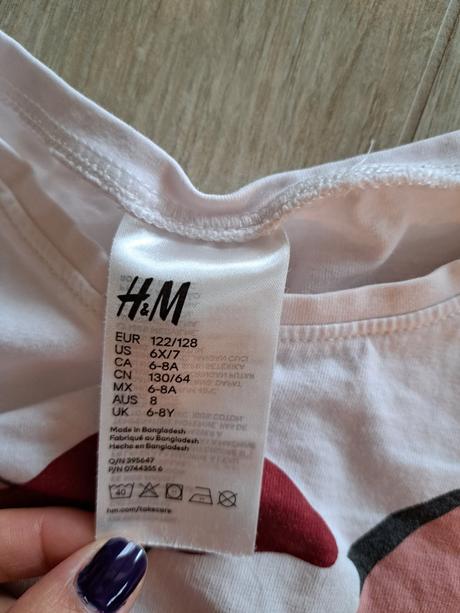 Pyzamko hm, h&m,122