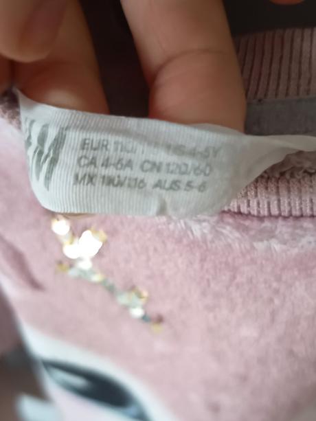 Rozkošná mikinka, h&m,104