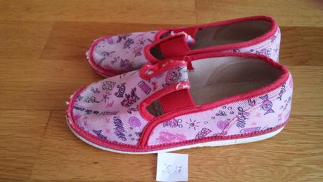 Ružové papučky do škôlky alebo na doma, 22