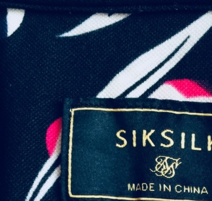 Siksilk pánska dizajnová košeľa vel.m-l, l