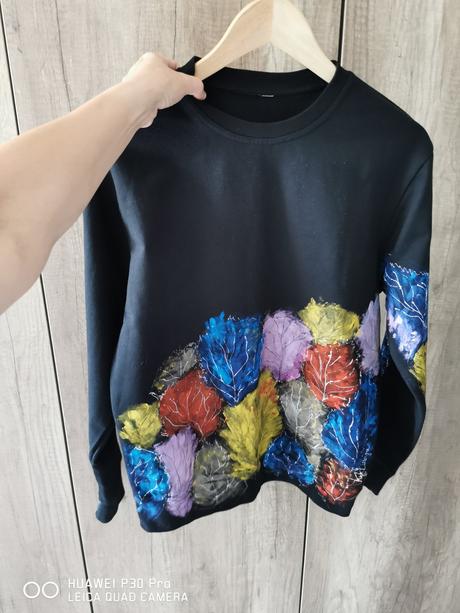 Maľovaná mikina, s