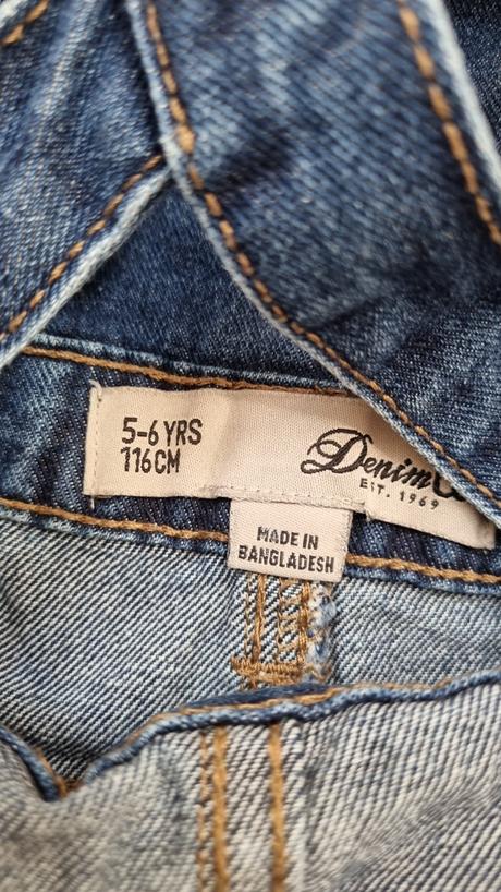 B3554 šortky, denim,116