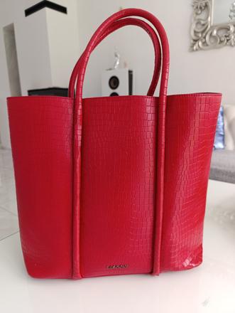 Kožená kabelka lasocki shopper, lasocki