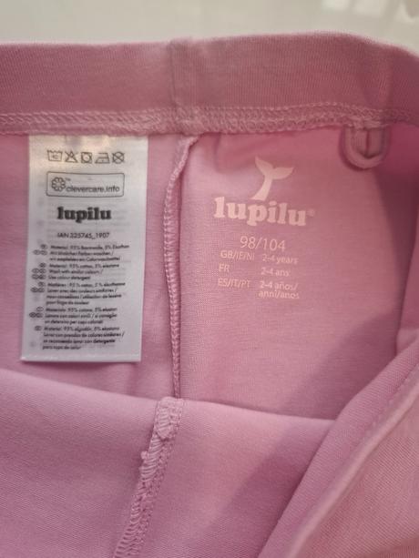Krátke legínky 98/104, lupilu,98