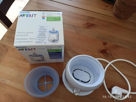 Ohrievač fliaš, avent