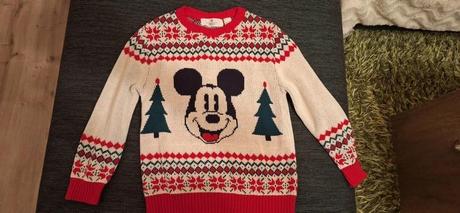 Hm vianocny sveter 122-128, h&m,128