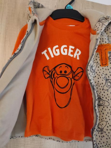 Nová vesta a tričko disney tiger f&f 80, f&f,80