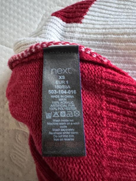 Vianočný sveter mikuláš, next,164