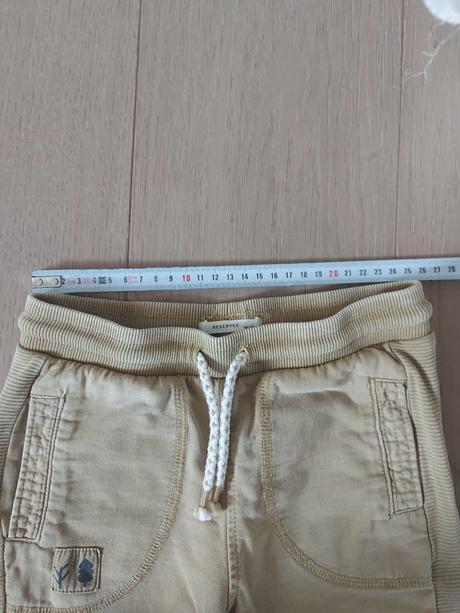 Tepláky pieskove reserved- super stav, reserved,98