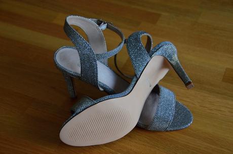 Strieborné sandálky, baťa,37