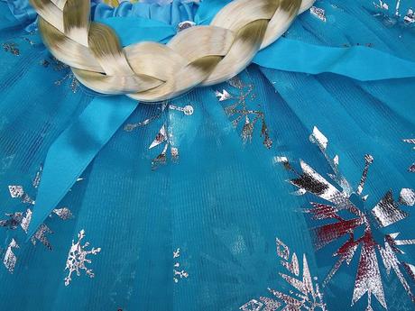 Kostým elsa (elza) frozen (4. dielna sada),
