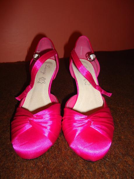 Elegantné cyklamenové topánky, 36