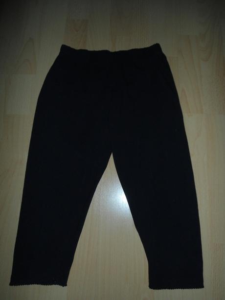 Cierne 3/4-ove leginy, s