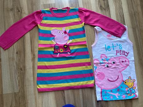 Pulovrove saty peppa pig + zadarmo tielko peppa, george,116