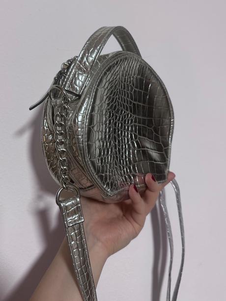 Strieborná kabelka, primark