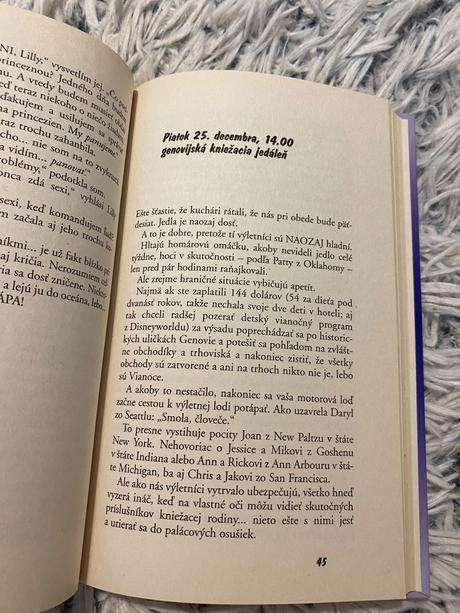 Princezná pozýva (na vianoce do genovie, na hodiny,