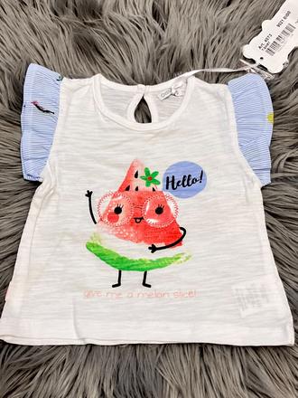Dievčenské tričko s melónom overkids (62-68), 62 / 68
