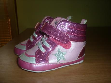 Trblietavé ružové topánočky , f&f,19