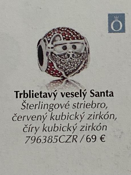 Pandora koralka santa, pandora