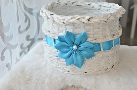 Ručne robený košík,