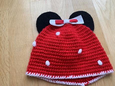 Minnie mouse hackovany set, 80