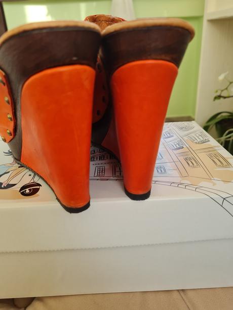 Kožené šľapky č.39, 39