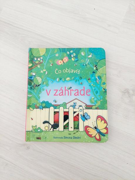 Knižka svojtka - čo objavíš v záhrade, 