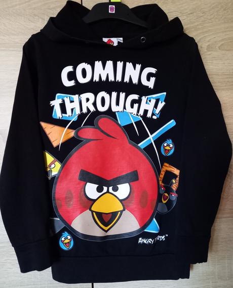 Tričko s dlhým rukávom angry birds, c&a,122