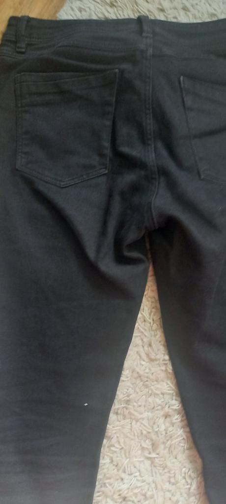 Čierne rifle v 38, denim co,38